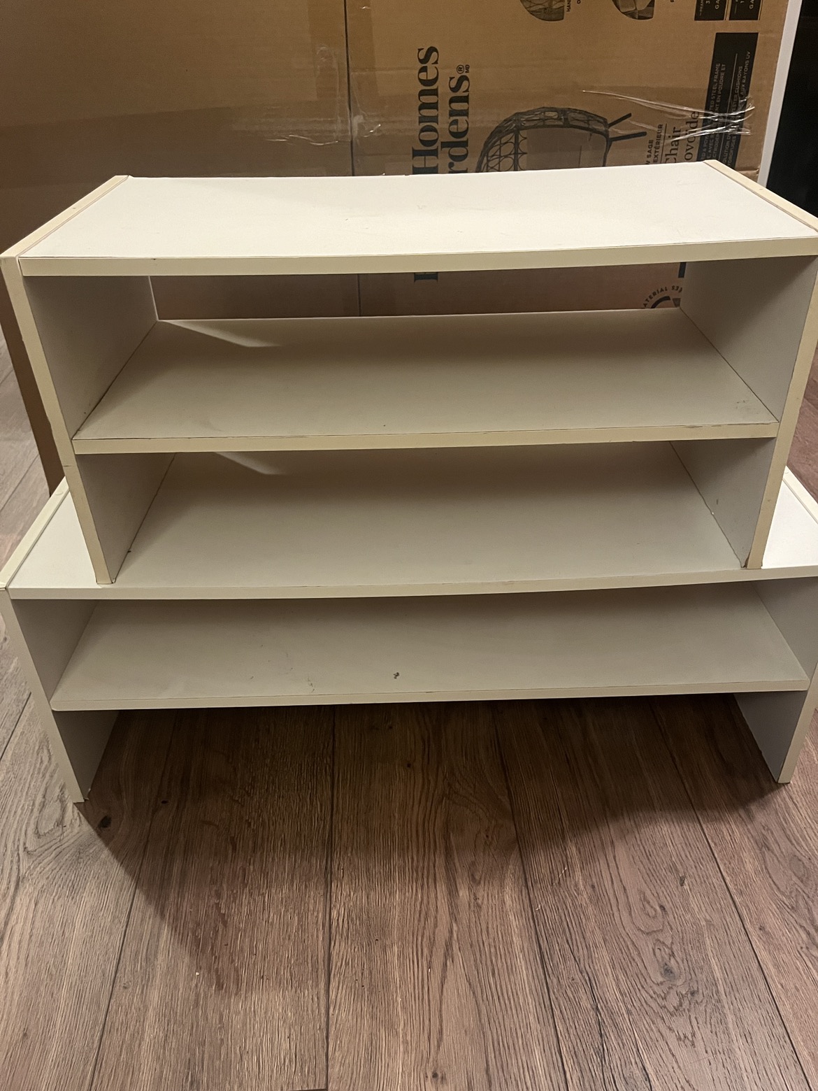 Wooden shelf