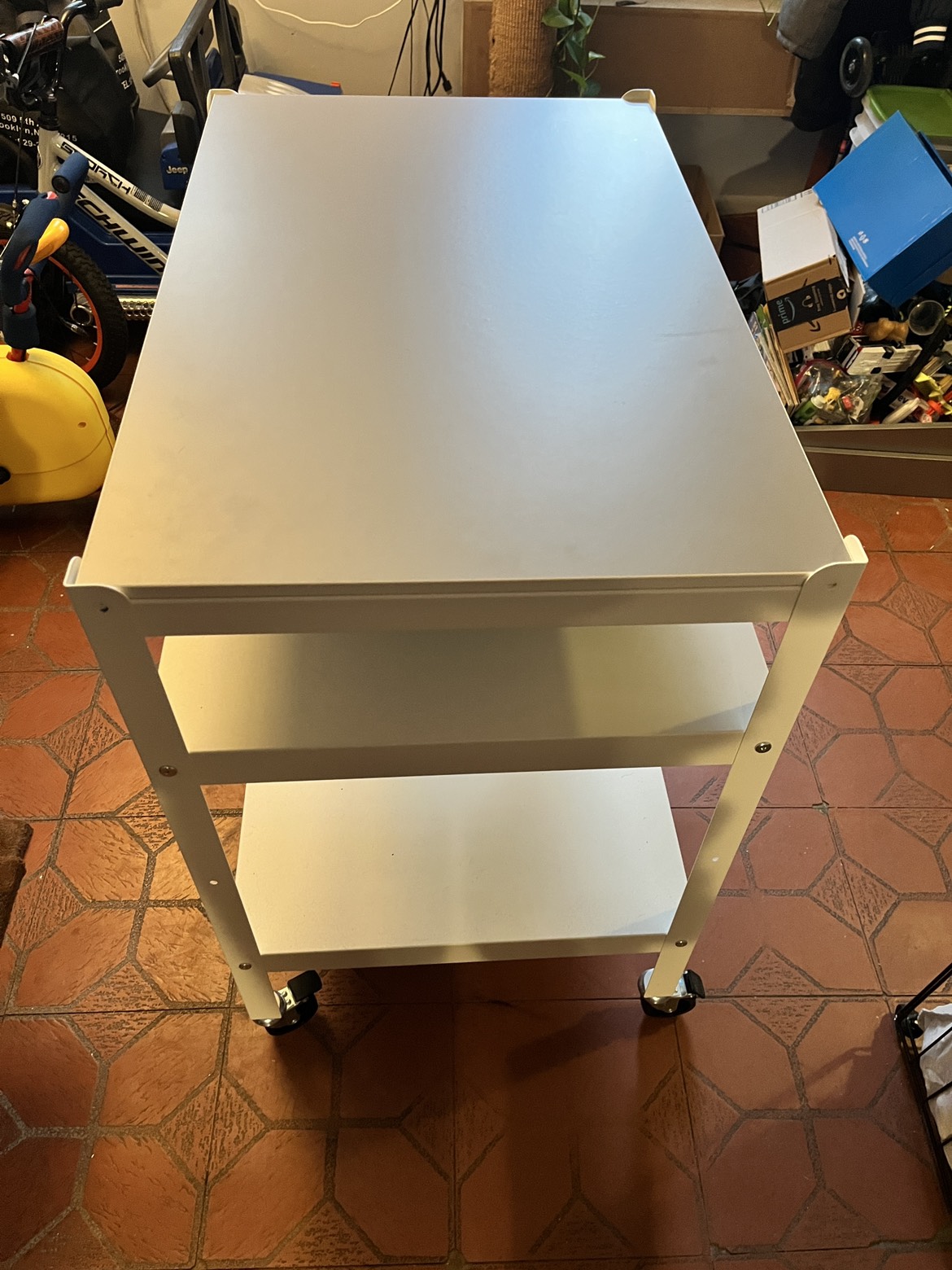 BROR Utility cart, white, 33 1/2x21 5/8 " - photo 4