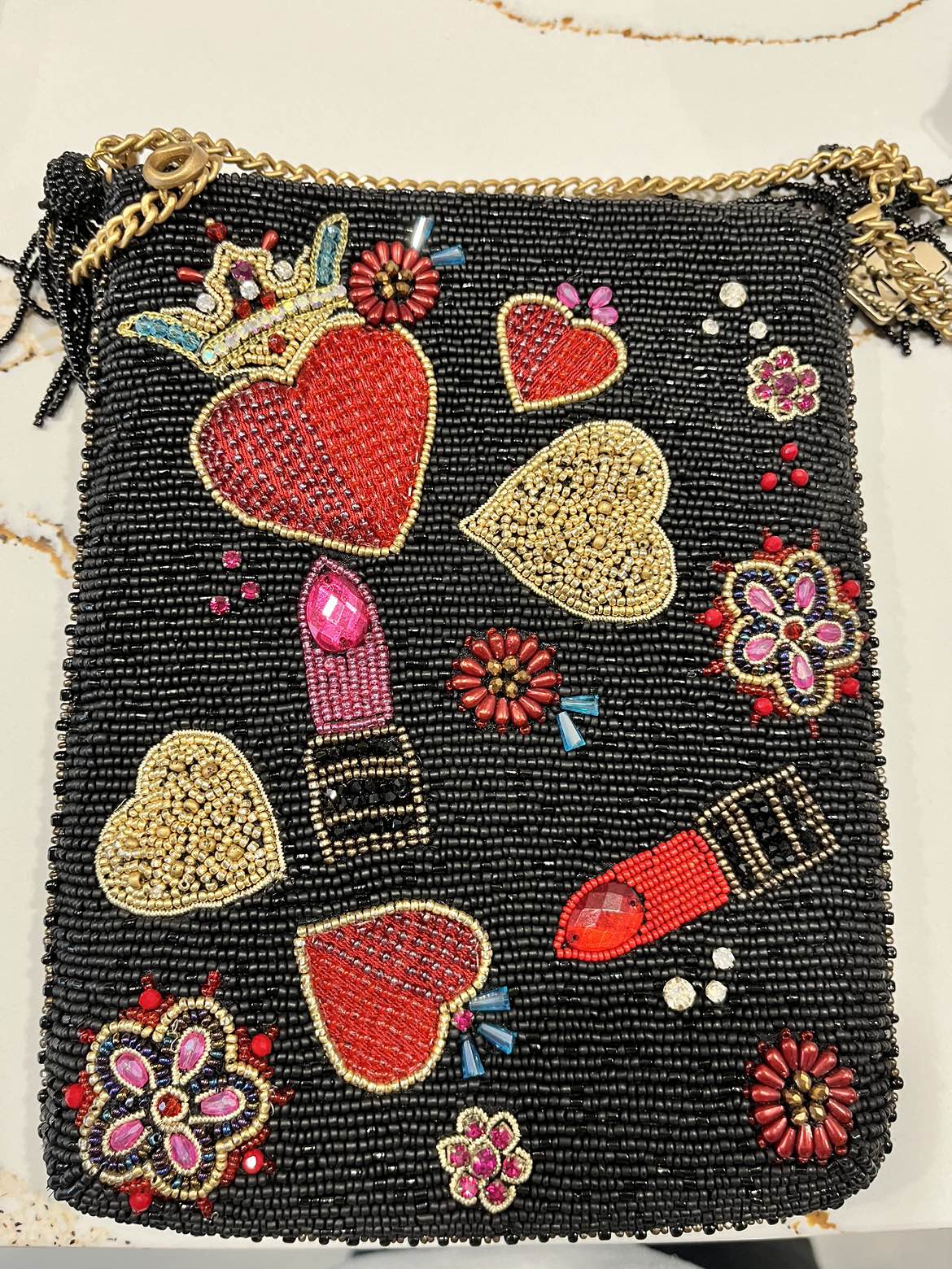 Mary Frances beaded bag