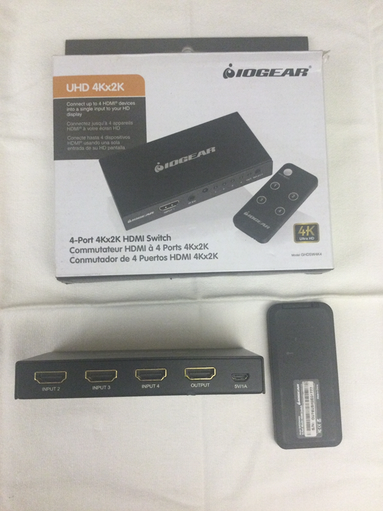 HDMI splitter and remote 4 Ports - photo 4