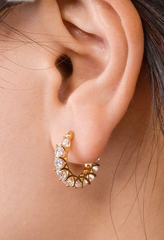 beautiful hoop earrings