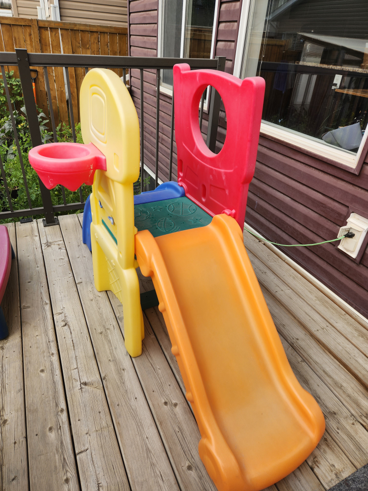 Outdoor Toddler Slide