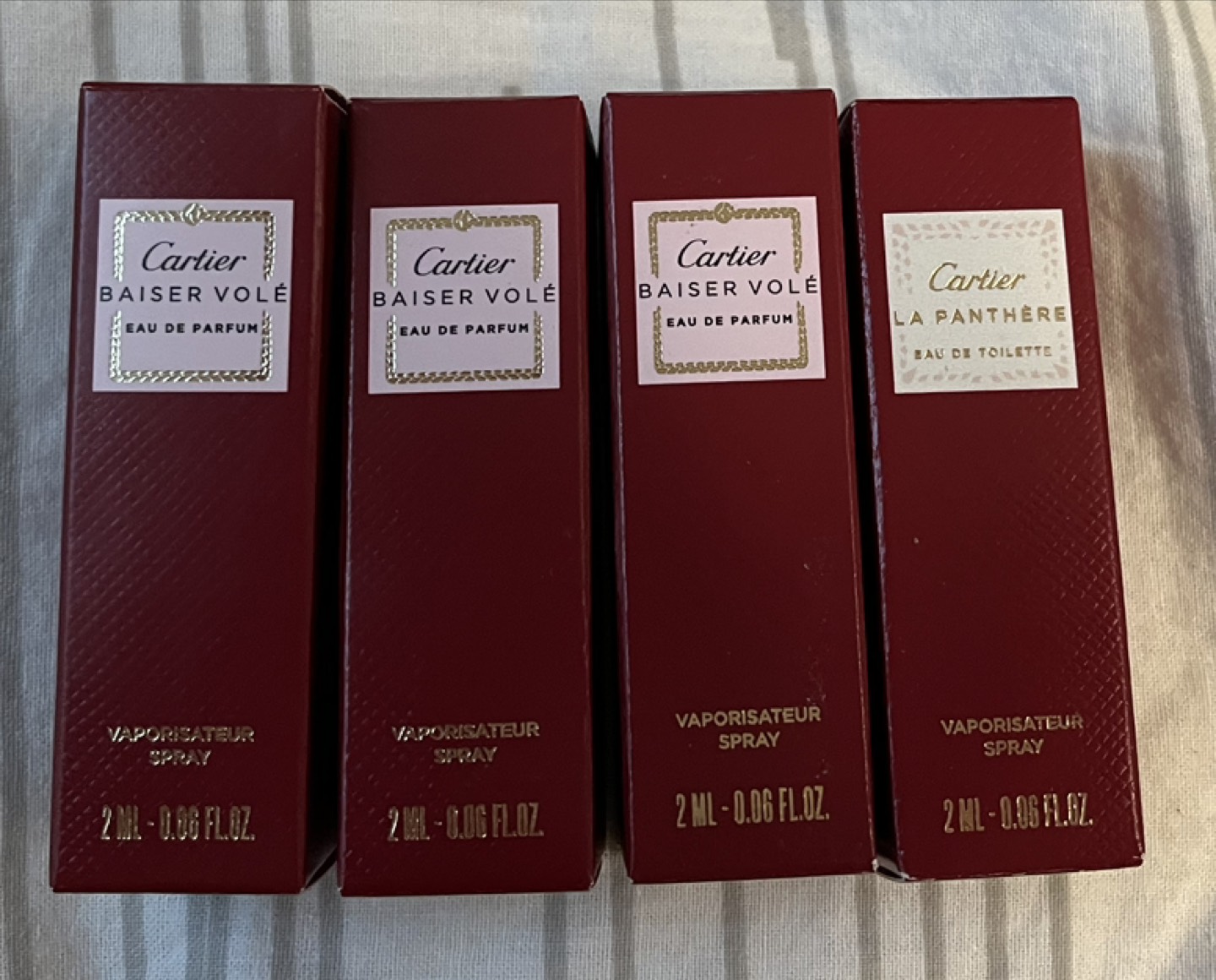 Cartier perfume 2ml minis thumbnail
