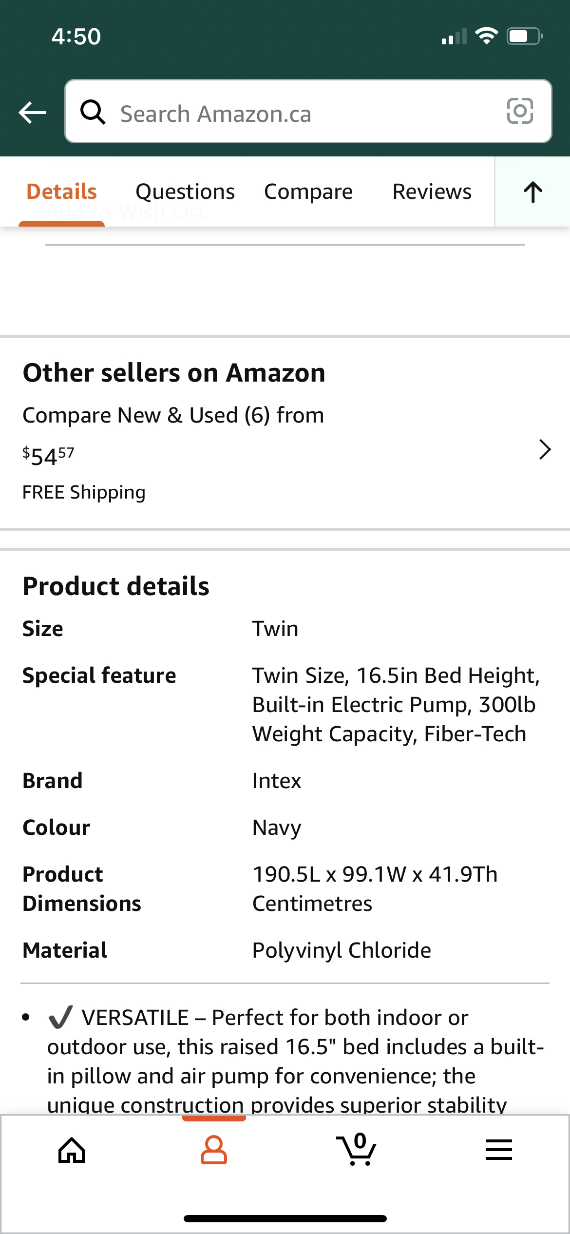 twin air mattress - photo 4
