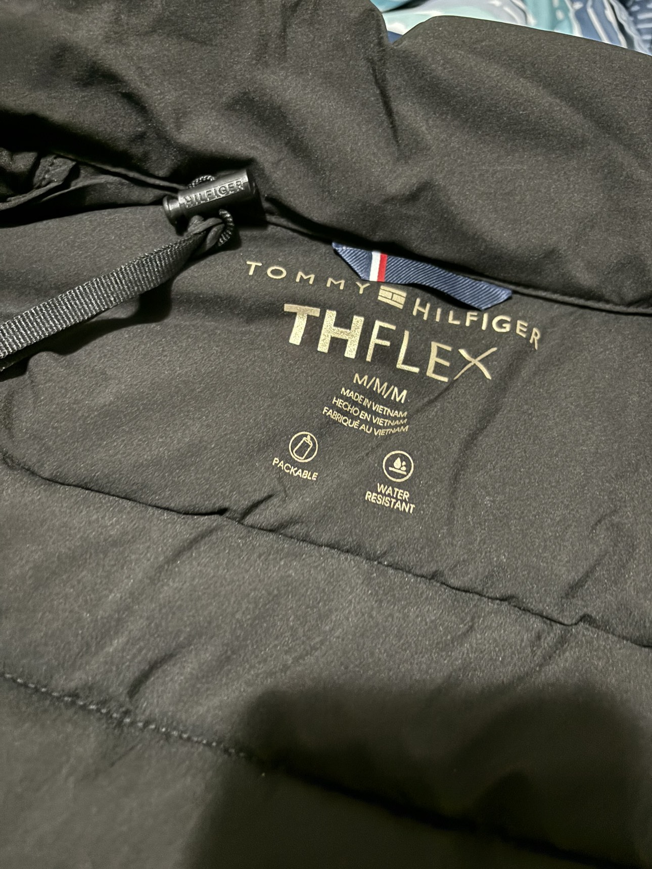 Tommy Hilfiger Packable Winter Coat | Black | Medium | Brand New image indicator(4)
