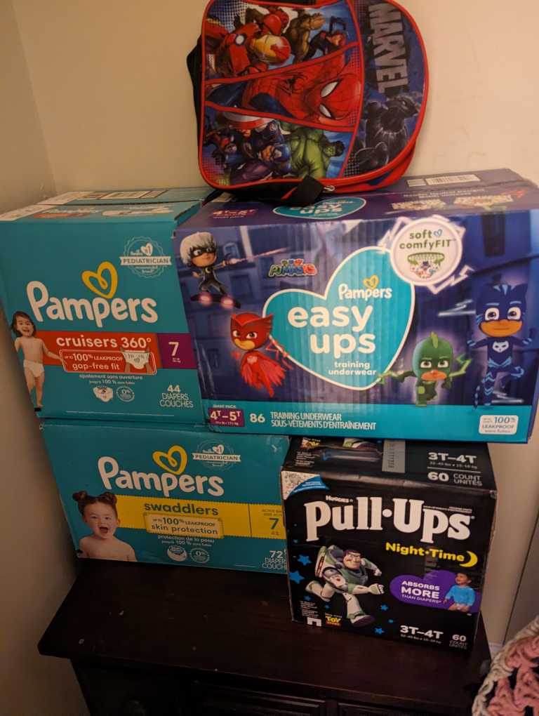 pull up pampers
