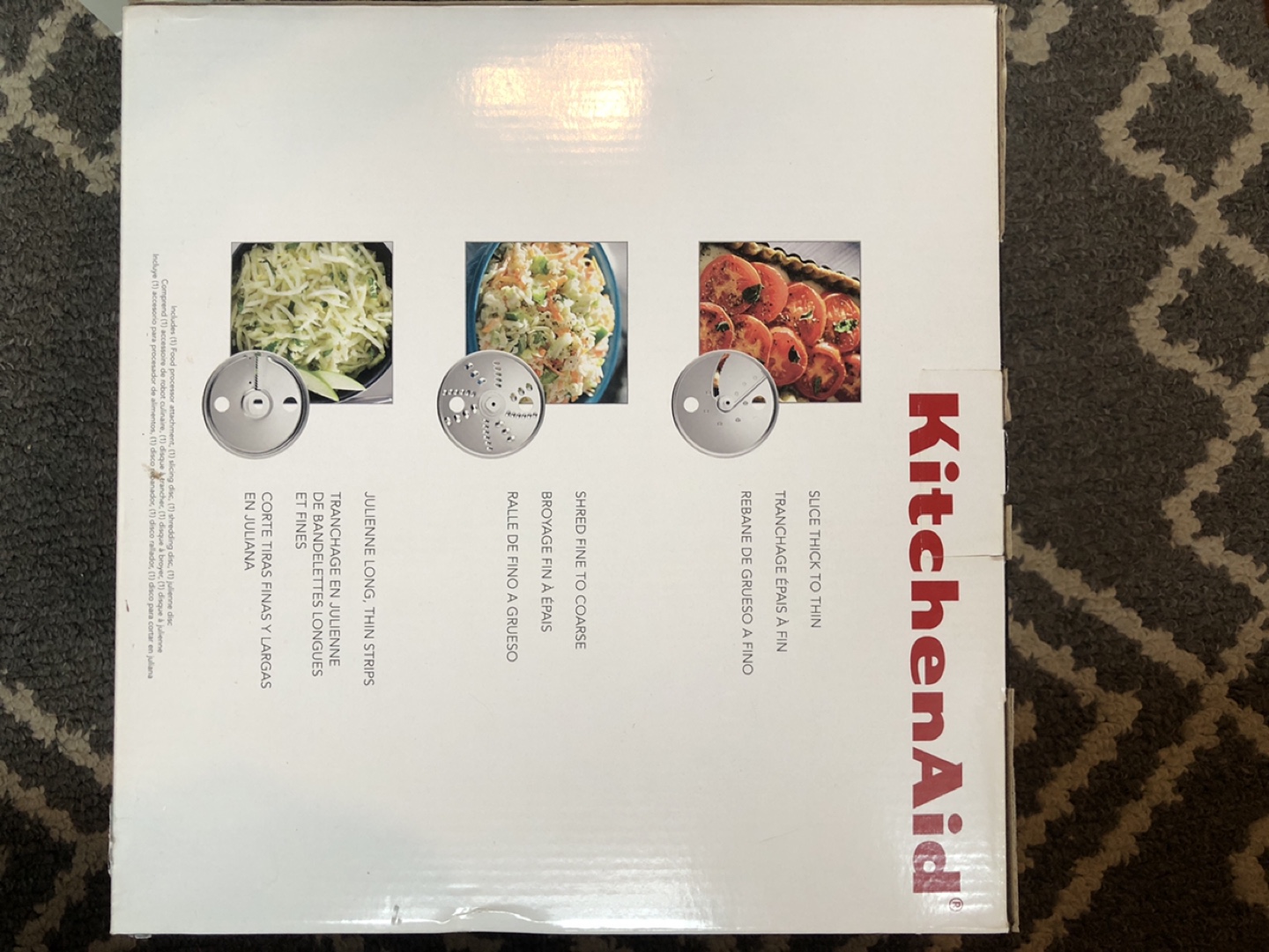 Kitchenaid food processor attachment - photo 2