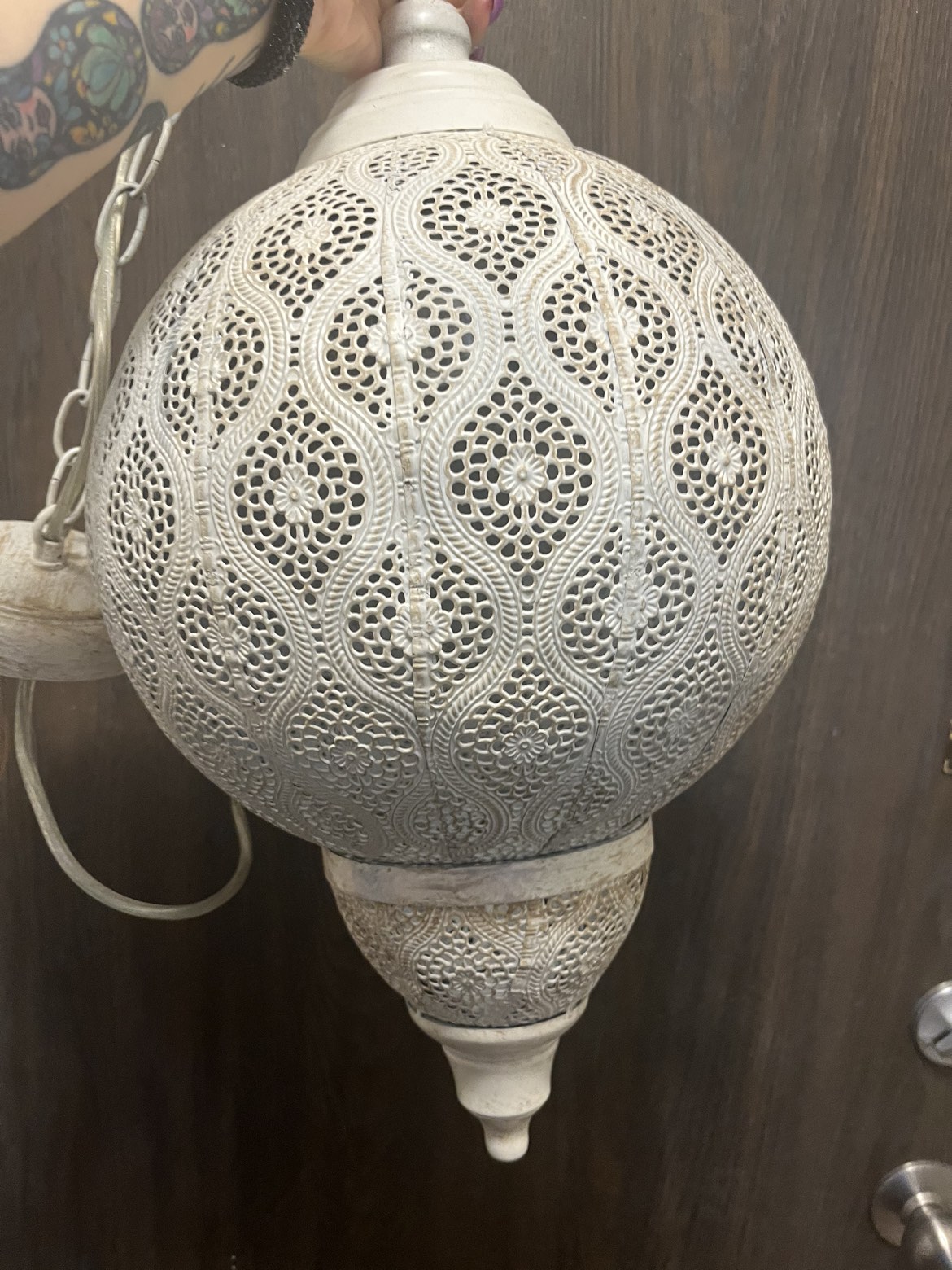 Moroccan style chandelier/lantern vintage