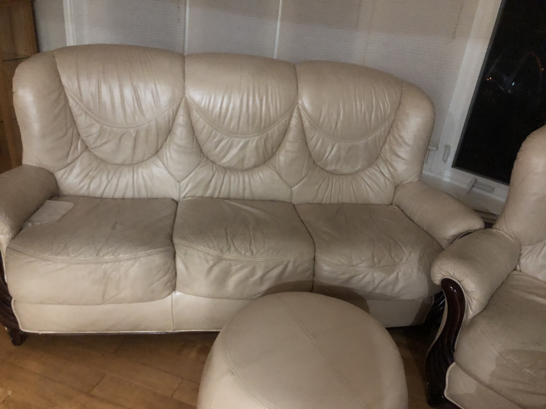 Off white sofa - photo 4
