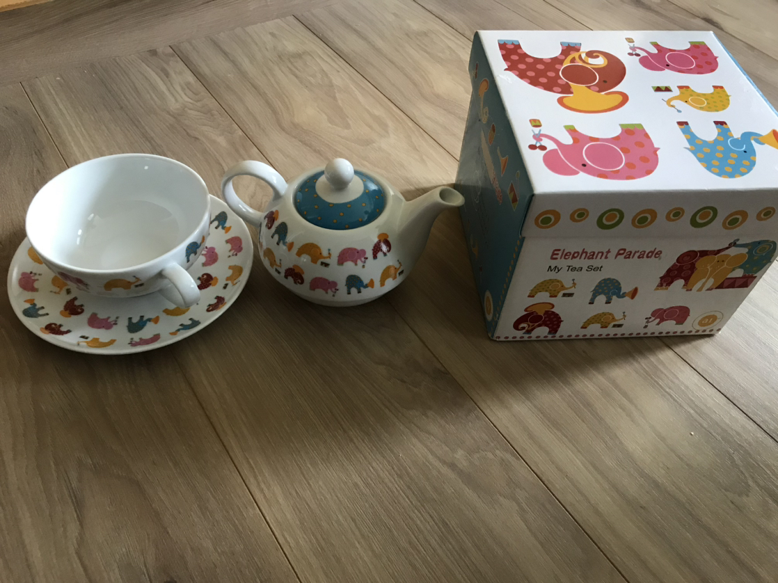 Tea pot and tea cup set - photo 2