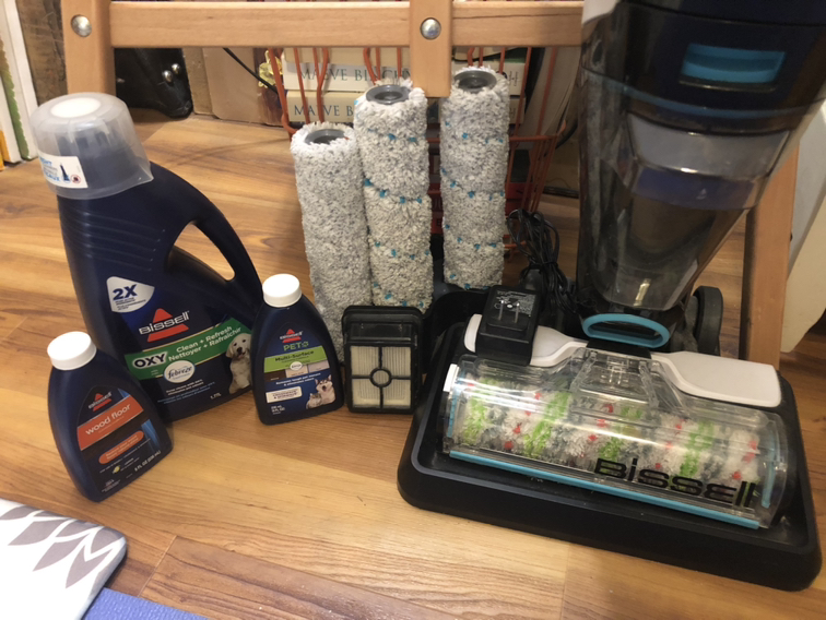 Bissell Crosswave Cordless Max image indicator(2)