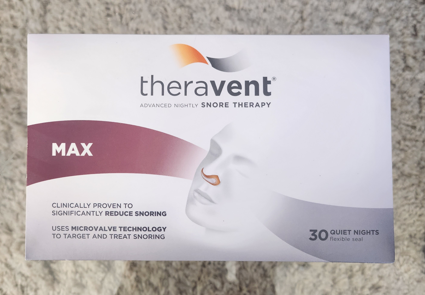Theravent Snoring Therapy nasal strips #freecycle