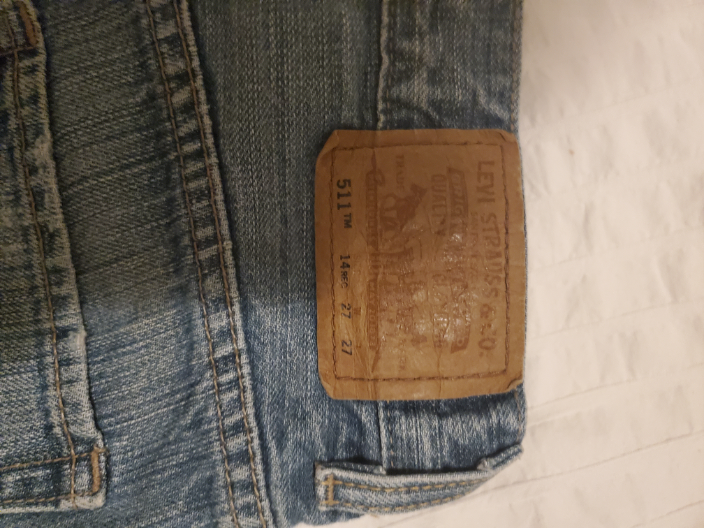 women's vintage Levis 511 denim shorts. size 27 waist - photo 3