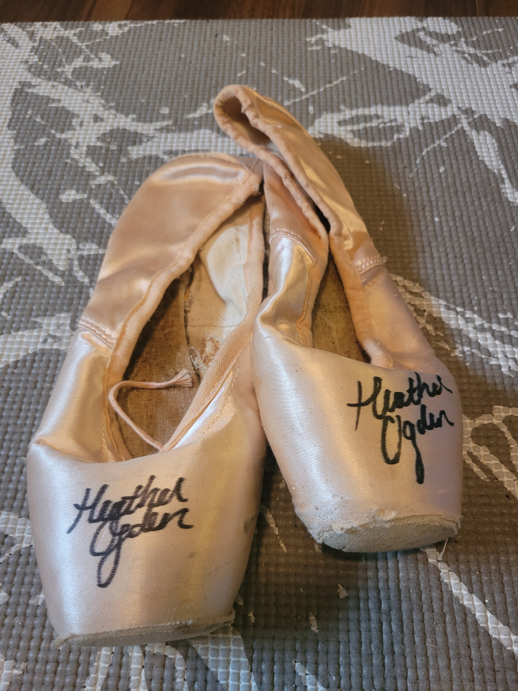 Heather Ogden  ballet points