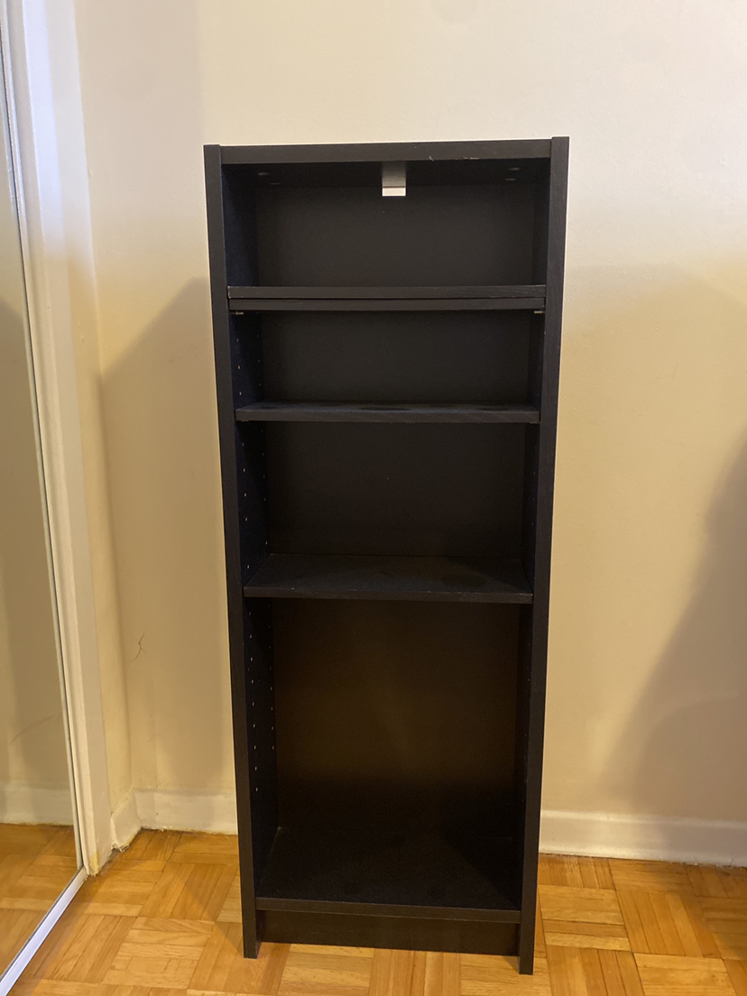 Shelf unit ,  Solid wood dark brown thumbnail