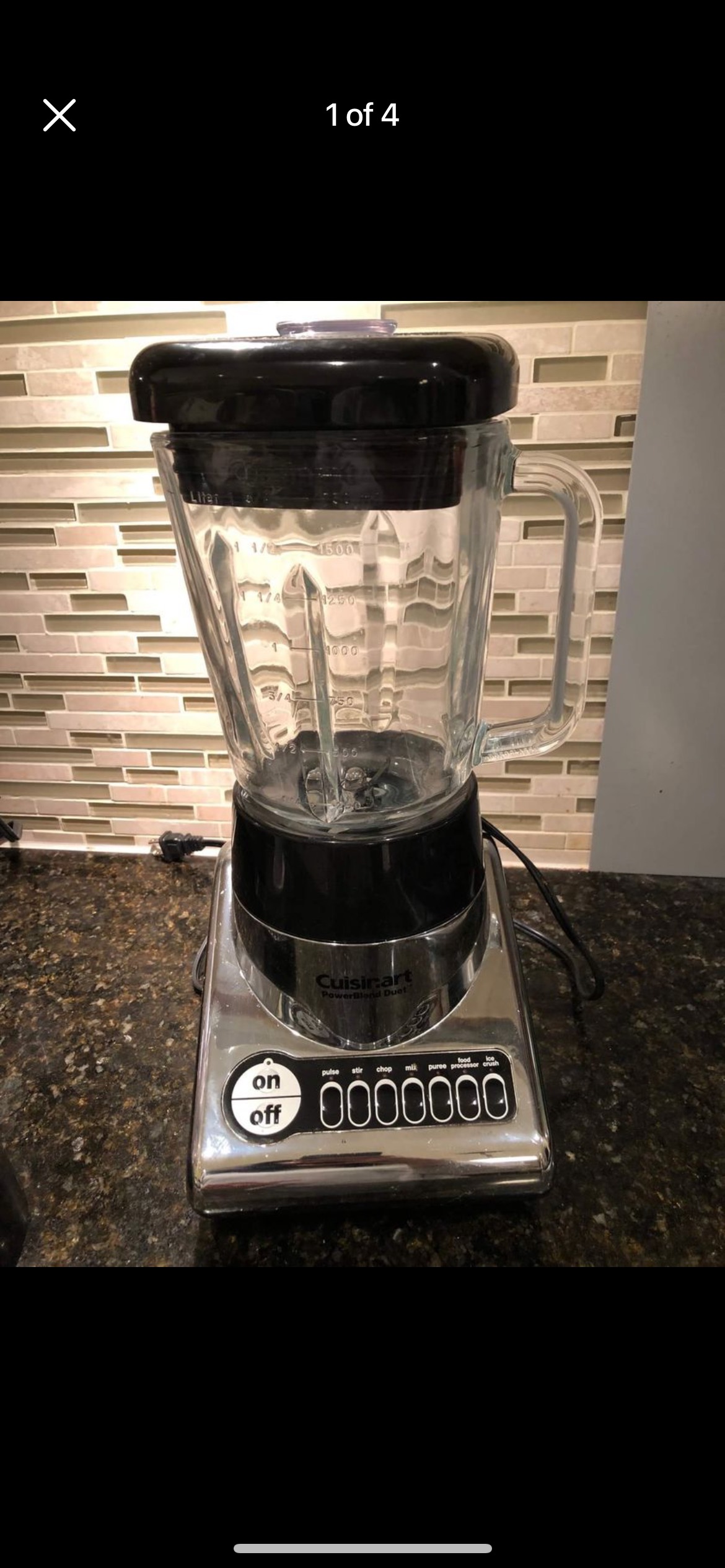 Cuisinart Blender and food processor thumbnail