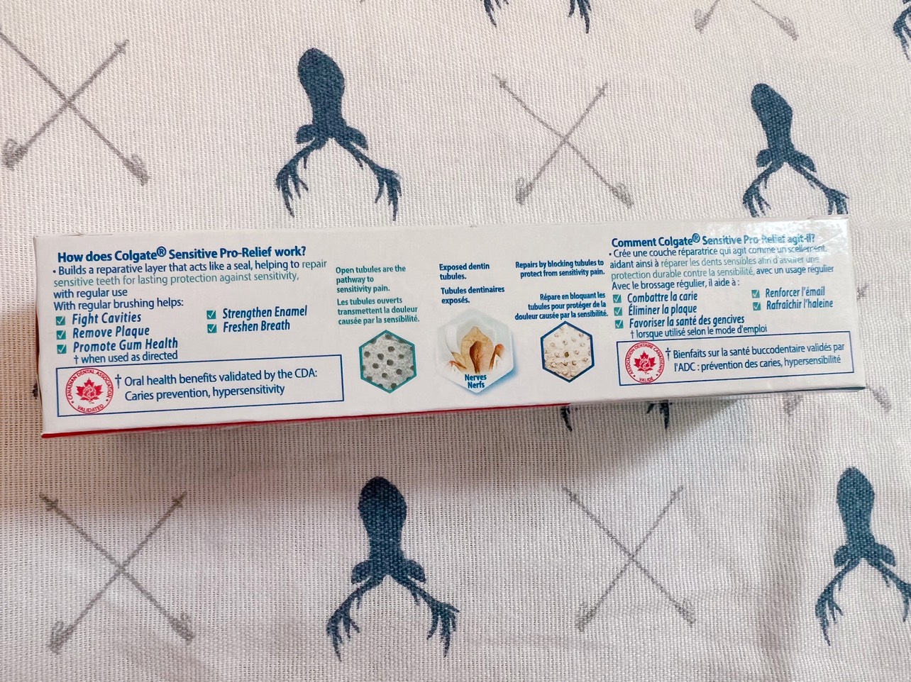 Colagate Sensitive Pro Relief toothpaste Travel size 22ml image indicator(4)