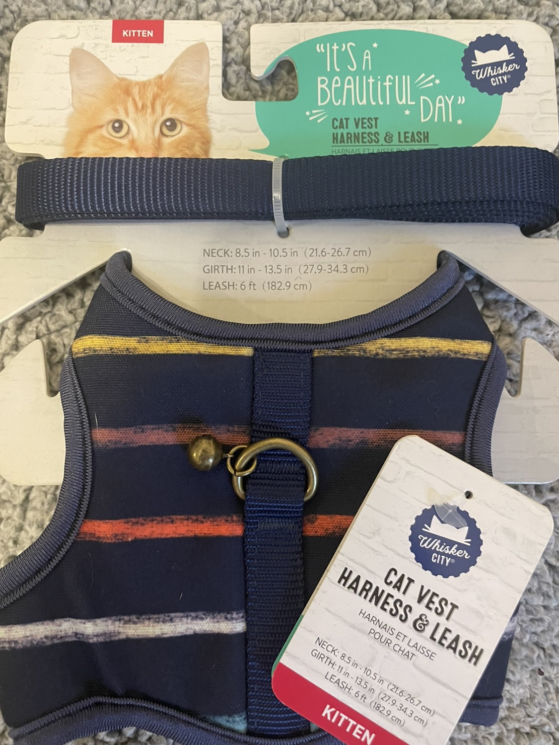 Cat harness & leash set image indicator(2)