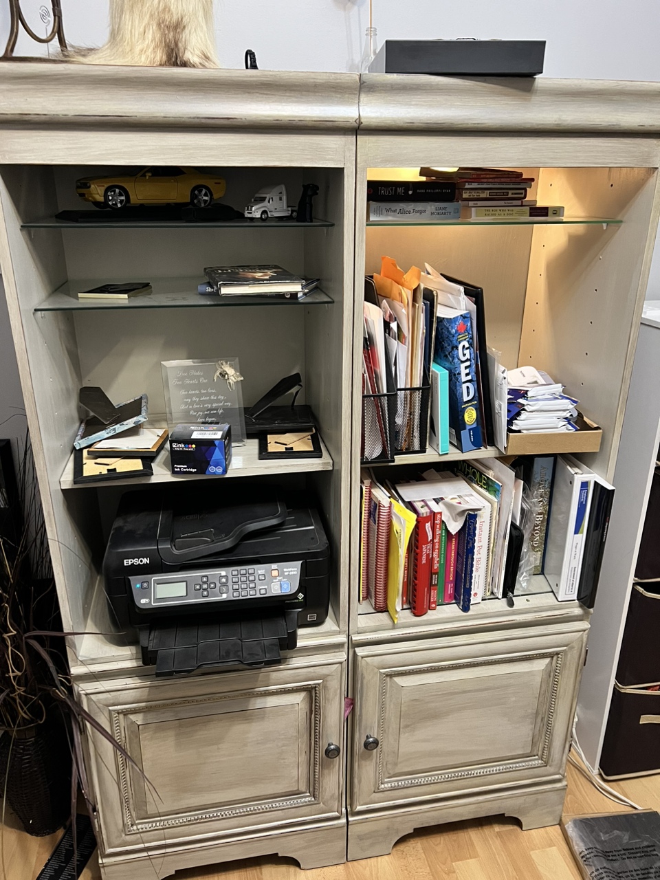 Office shelves/cupboard thumbnail