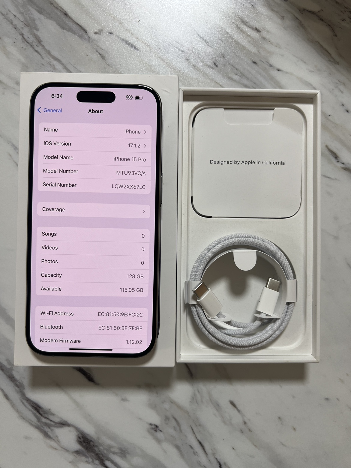 Iphone 15 Pro- NATURAL TITANIUM - photo 3