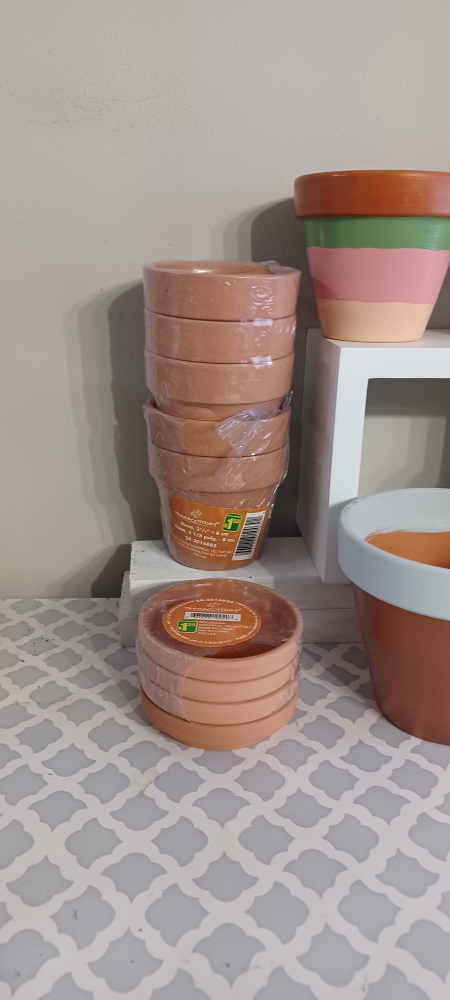 28 Terracotta Planter Pots - Various Sizes thumbnail