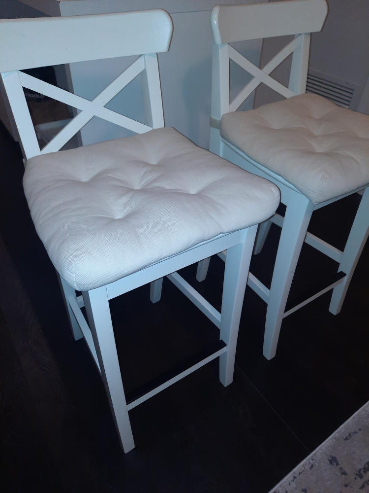 2 Bar stool with backrest ( ingolf -Ikea) - photo 2