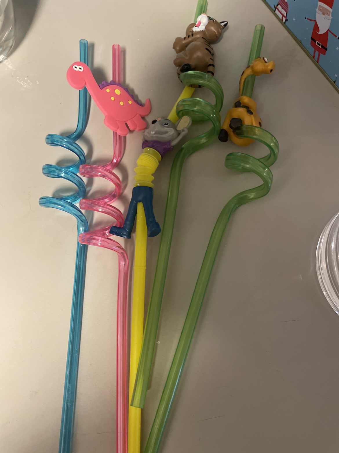 Swirly straws