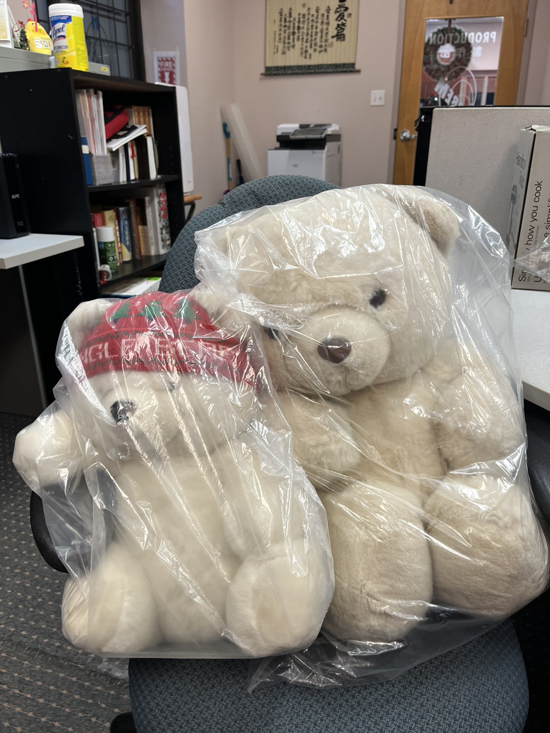 Teddy bear with hat - photo 2