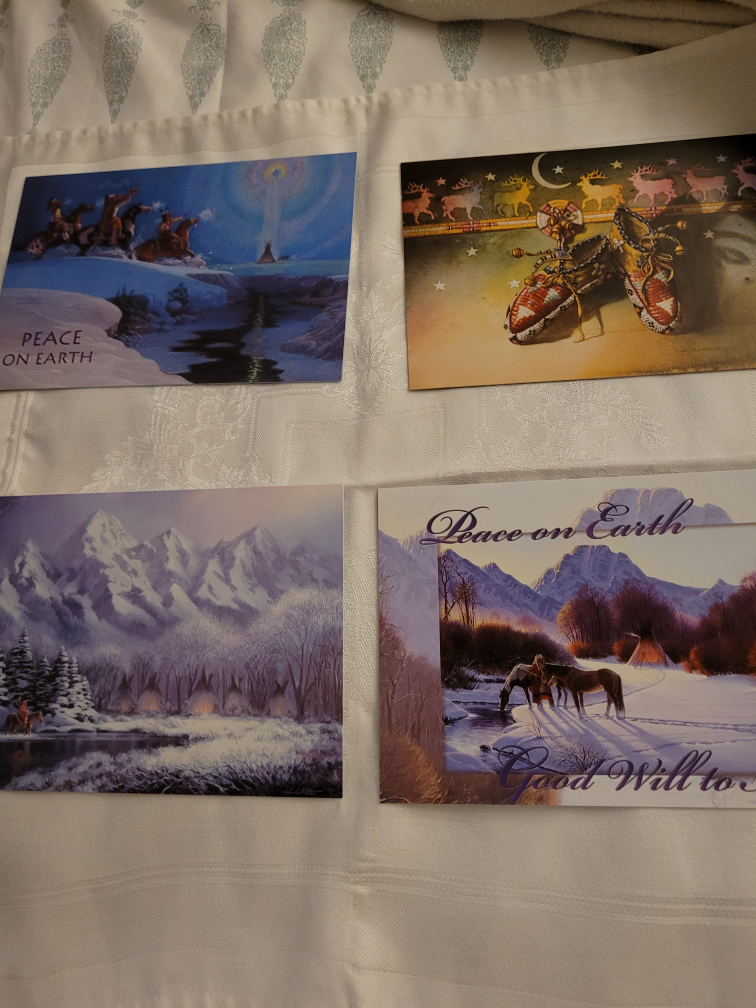Native xmas cards thumbnail