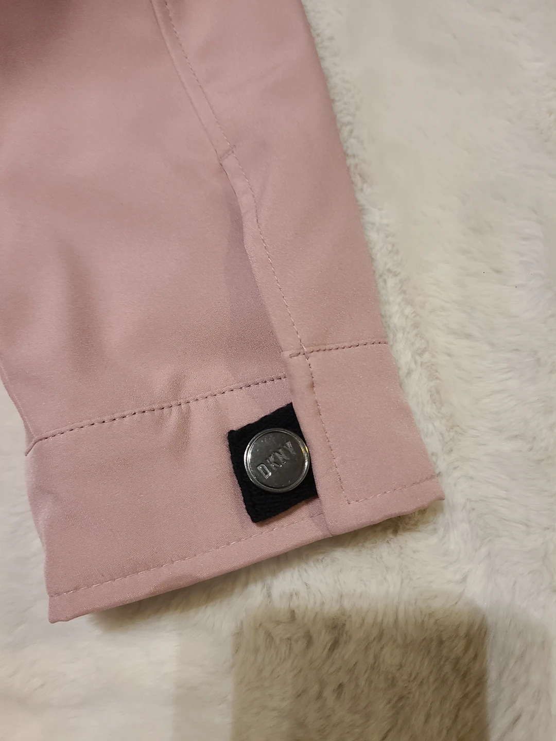 Pink DKNY Zip Up Jacket NEW image indicator(10)