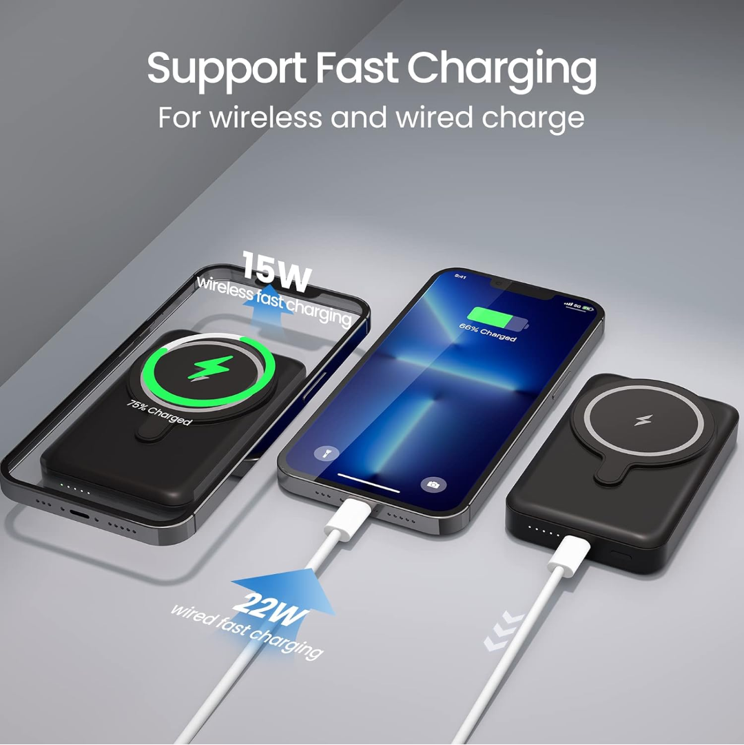 wireless magnetic power bank - photo 2