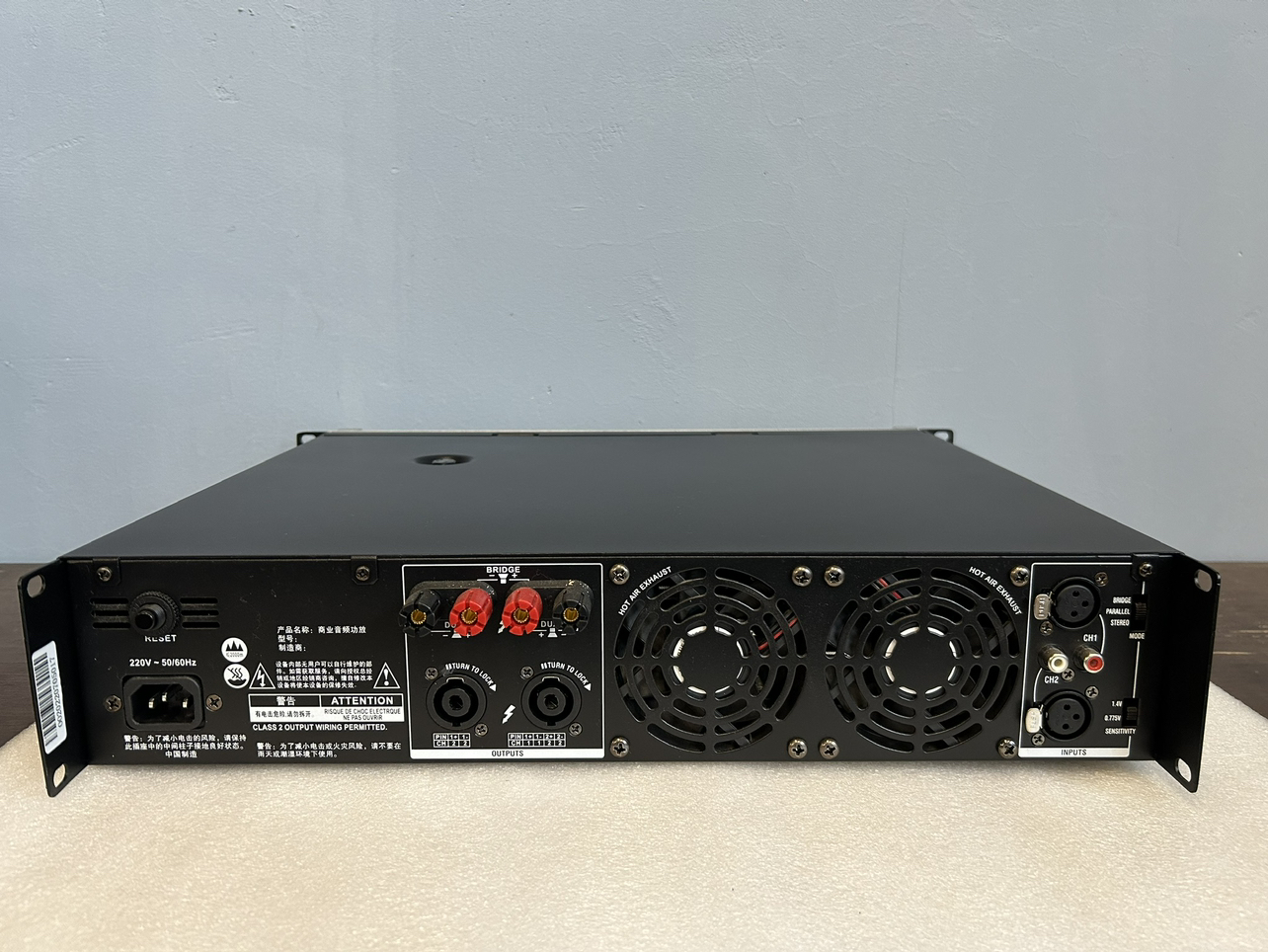 TIWA 800 watts Dual Channels Professional Amplifier - photo 5