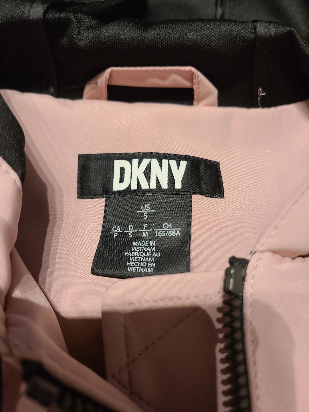Pink DKNY Zip Up Jacket NEW image indicator(8)