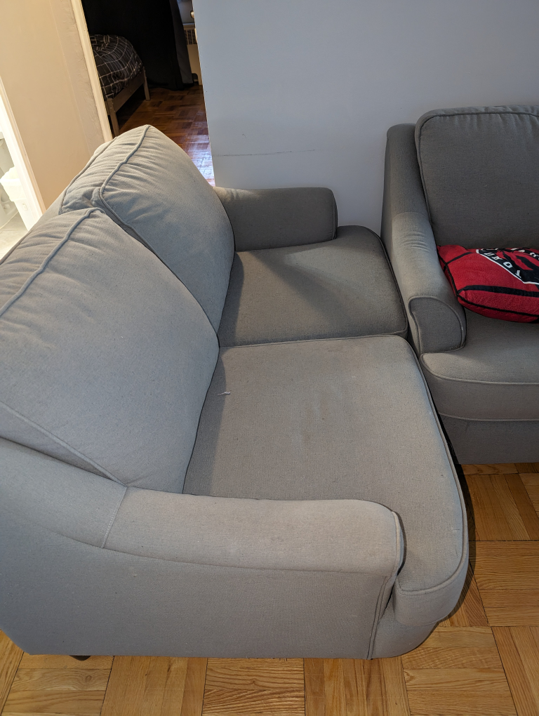 couch and loveseat - photo 2
