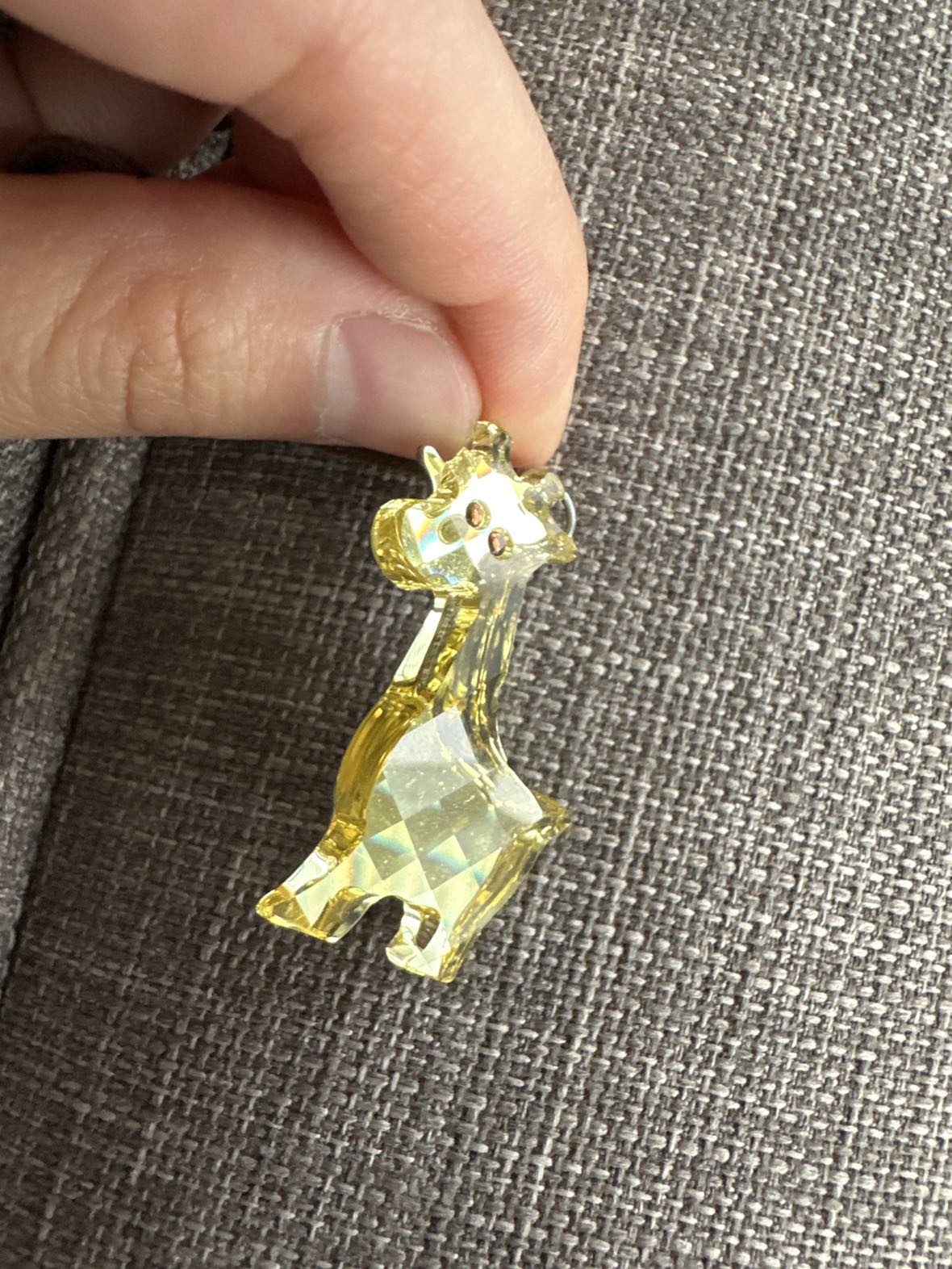 Swarovski Crystal Giraffe necklace image indicator(5)