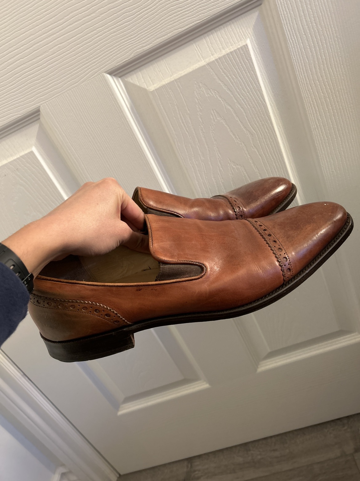 Vintage Italian Leather Dress Shoes - photo 2