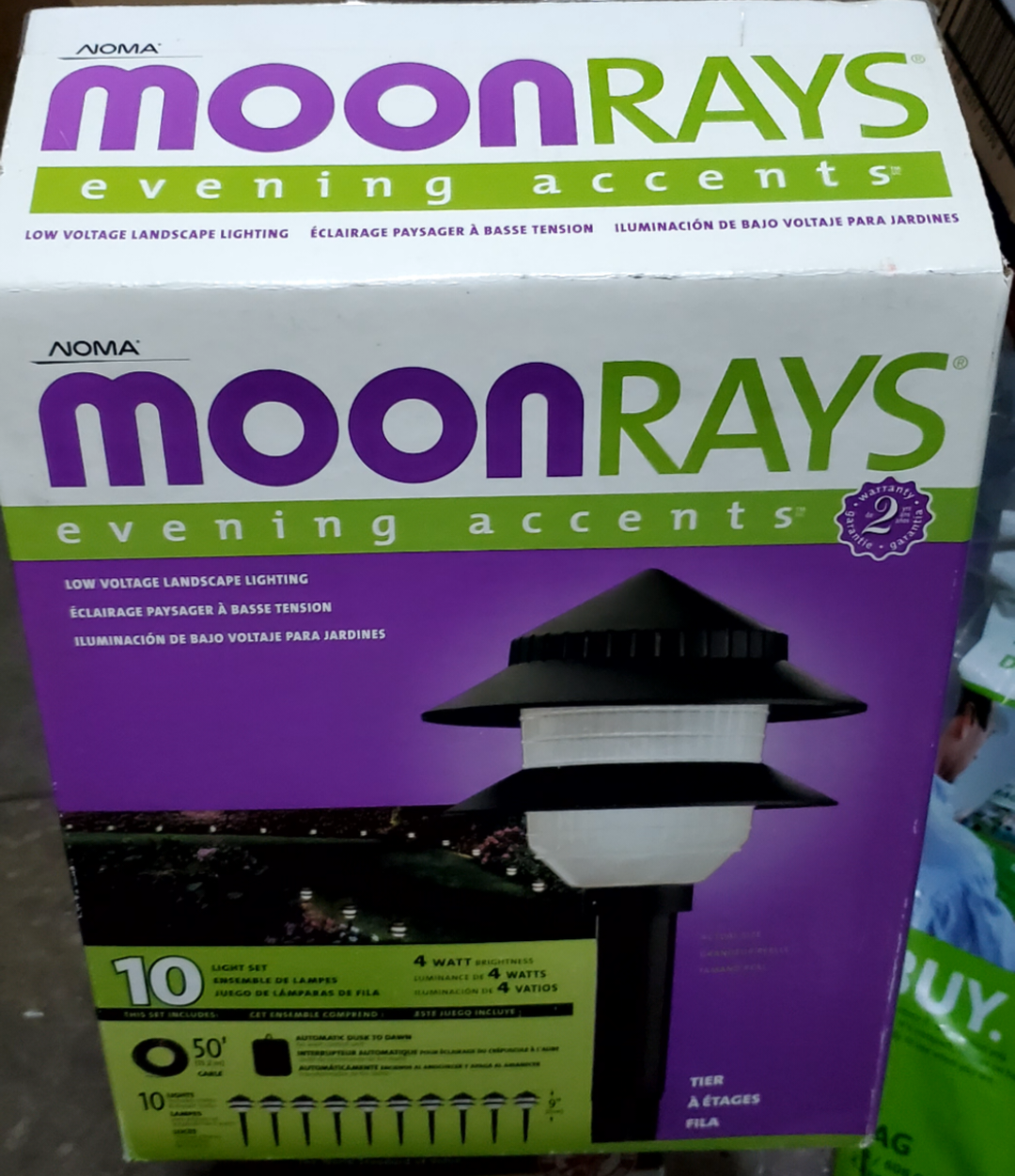 MoonRay 10 Wired Garden Lights