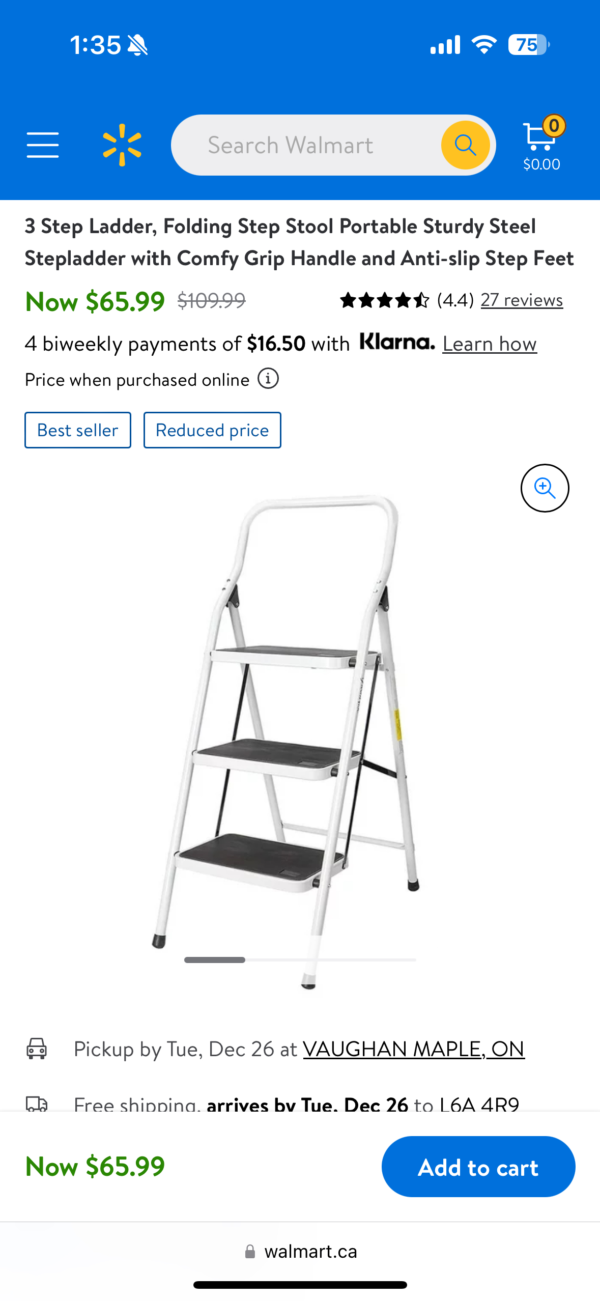 3 Step Ladder - Foldable - photo 4