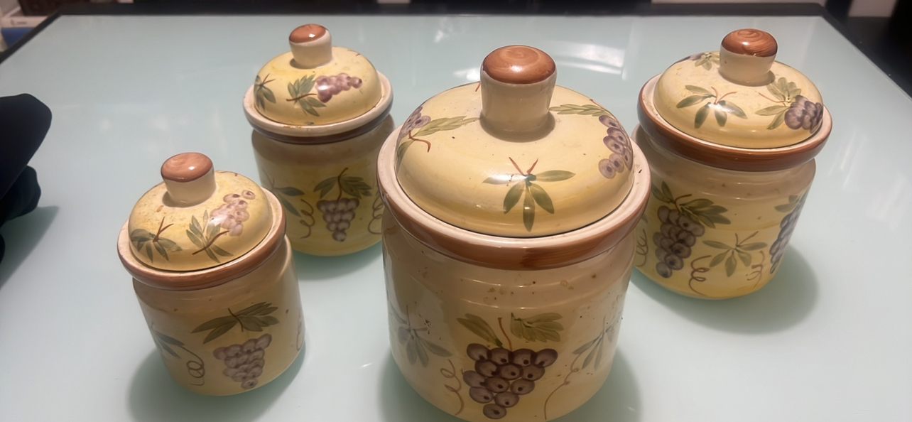 Rustic Clay Pantry Pots thumbnail
