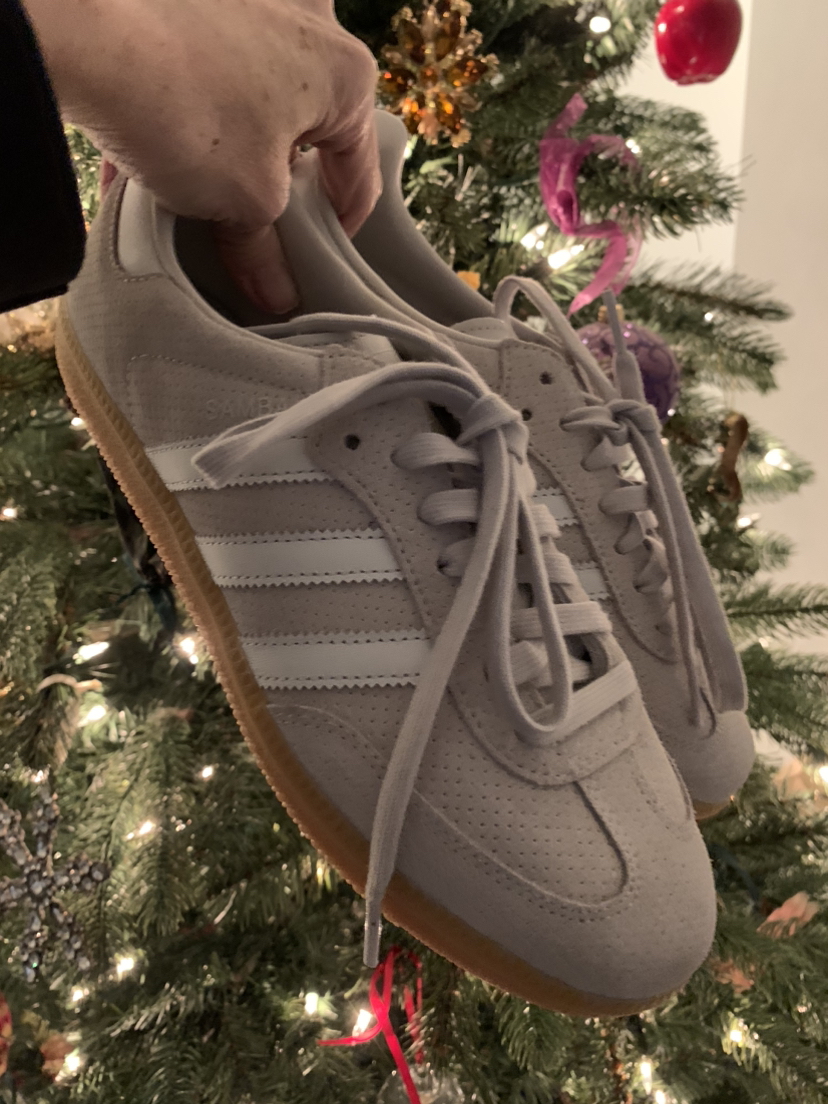 Like new taupe Adidas Samba size 8 women’s thumbnail