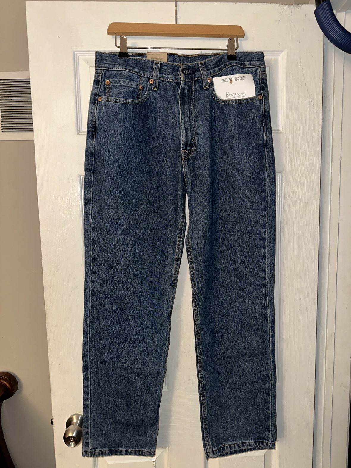 550 Relaxed Levi’s Denim Jeans (blue)