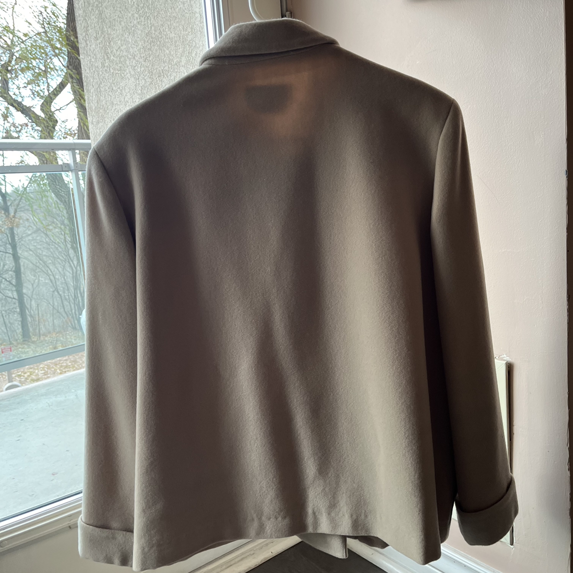 Alfred Sung Beige Coat image indicator(3)