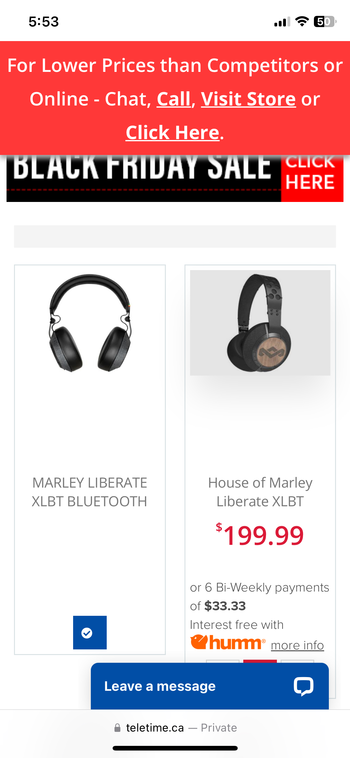 Marley Liberate XLBT headphones image indicator(5)