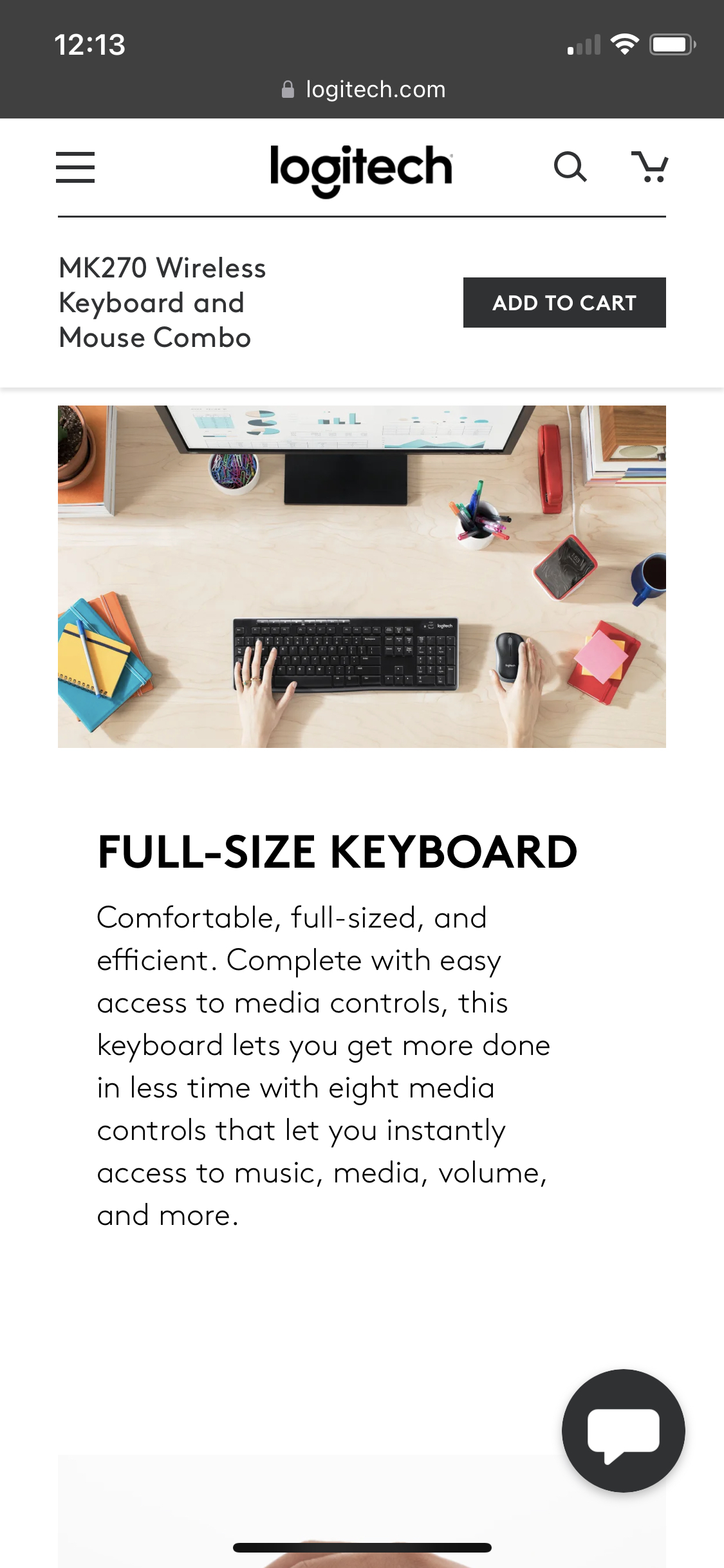 #freecycle logitech KM270 keyboard mouse combo💝 image indicator(5)