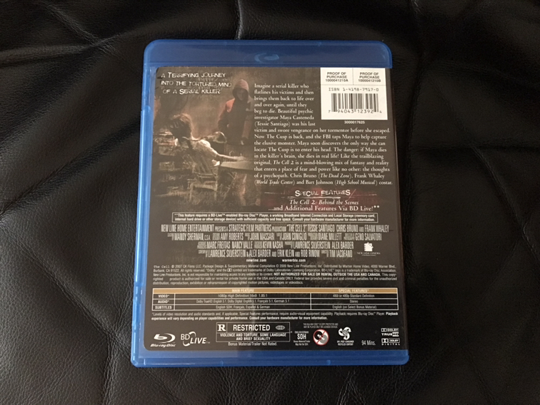 Blu ray “The Cell 2” - photo 2