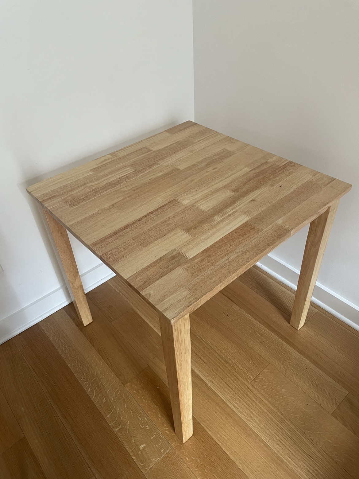 wooden table