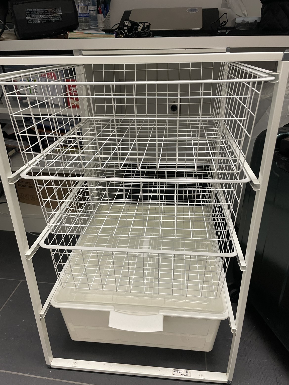 Ikea storage, bins included - photo 3
