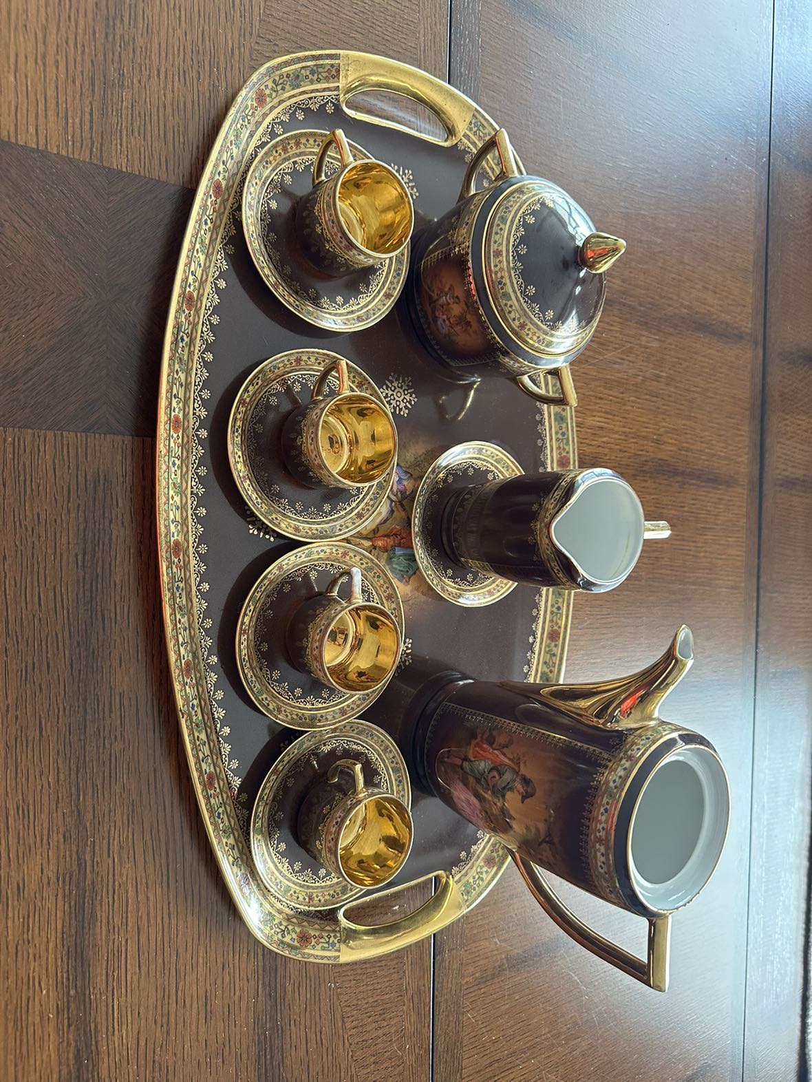Slowakia Coffee Set Porcelana 14 pieces