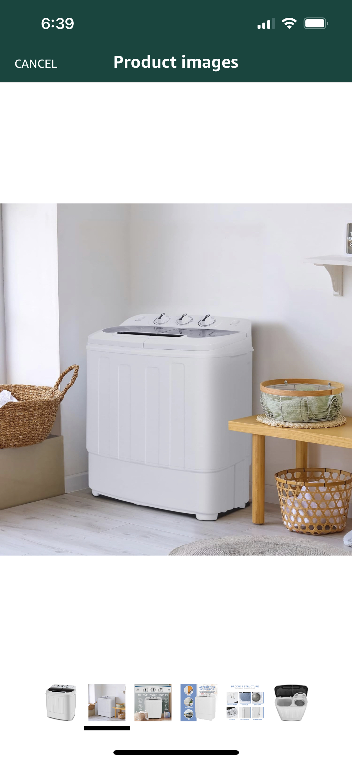 Portable Mini Washing Machine and Spin Dry - photo 2
