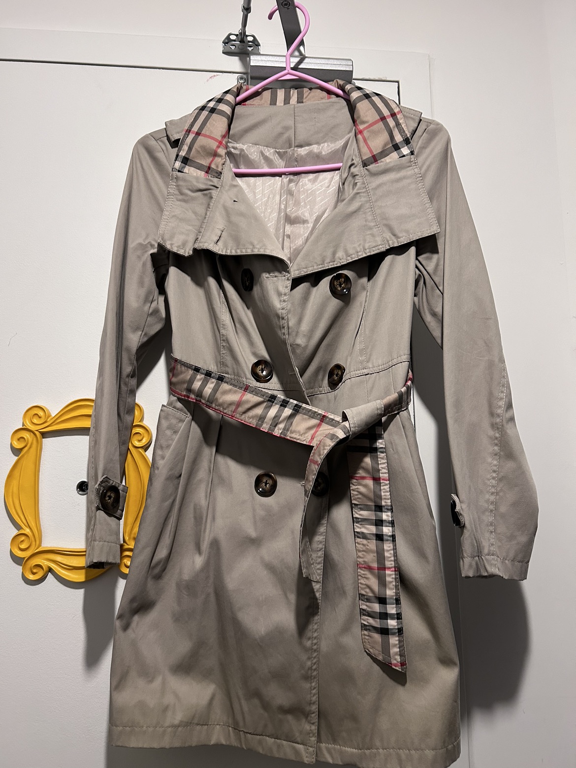 Beige Trench Coat